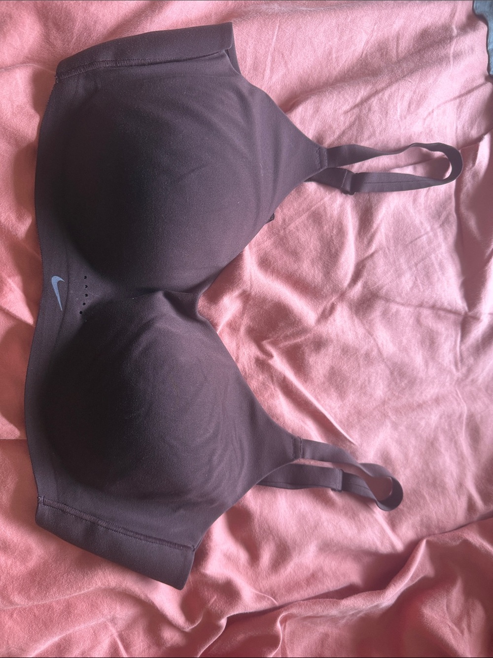 Nike Black Molded-Cup Light Support Sports Bra